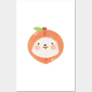 Peach Pupper Posters and Art